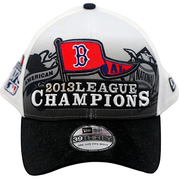 Boston Red Sox 2013 American League ALCS Champions New Era Fitted Hat - Picture 1 of 8